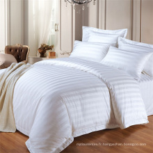 Vente chaude hôtel bande king size doona couverture housse de couette housse de couette